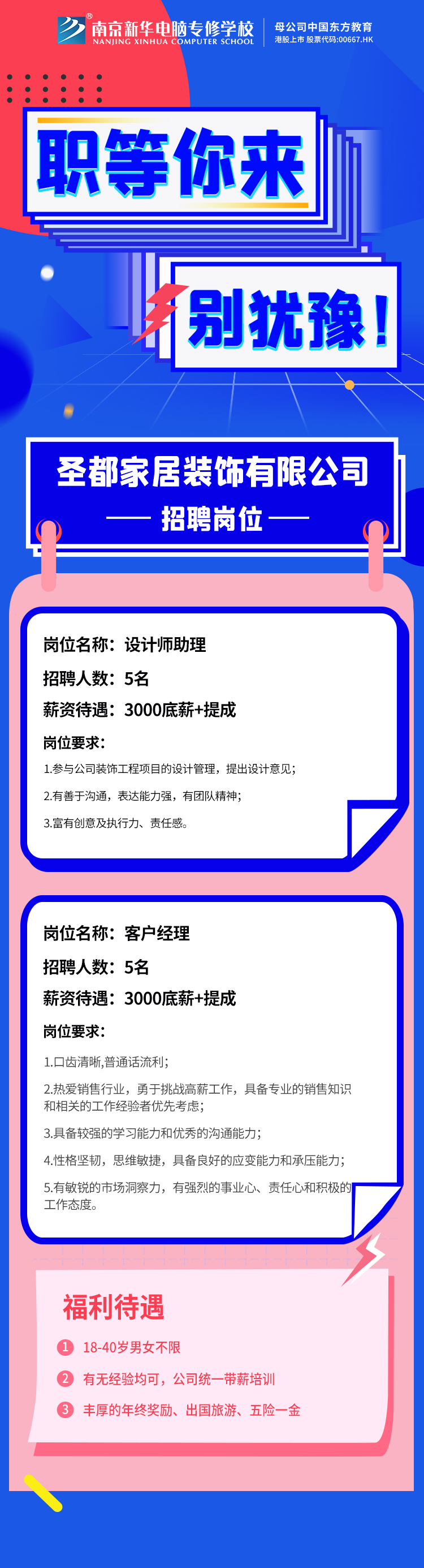 招賢納士，“職”等你來！